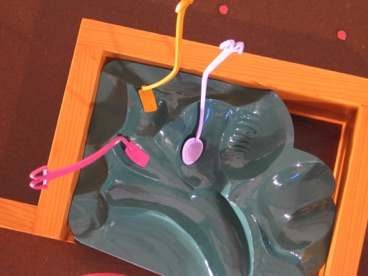 Spoonscape/Dancing Spoons (Detail-Fiberglass Layup, Found Objects)